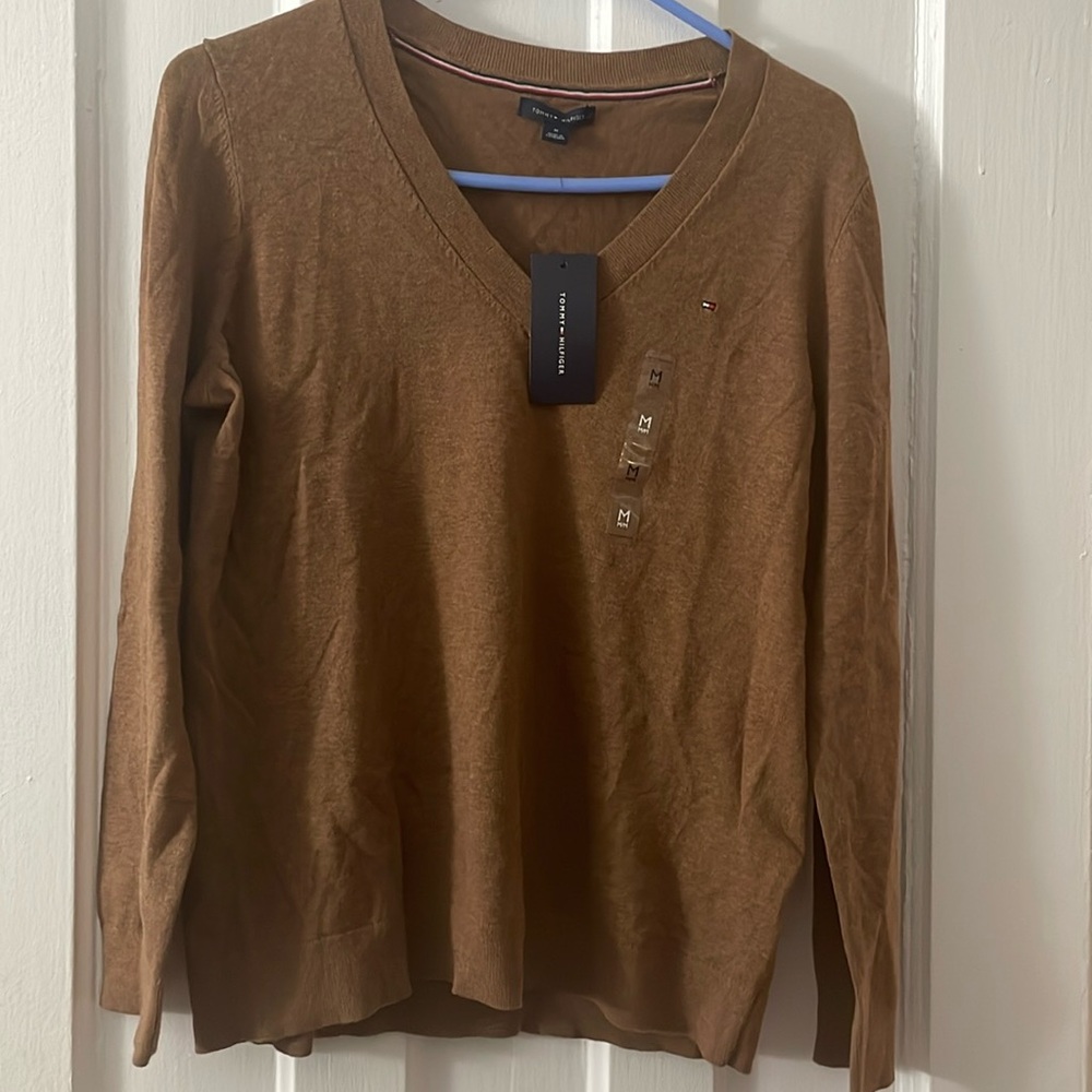V-neck sweater